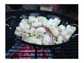 Cauliflower on Grill